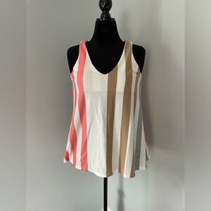 Anthropologie Puella Striped Tank Top - Size M - EUC